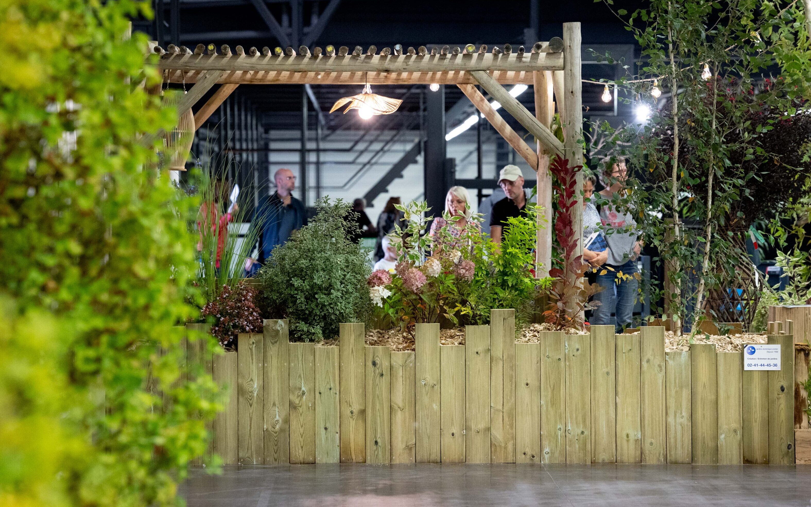 Le secteur jardin au Salon Habitat Angers 2024